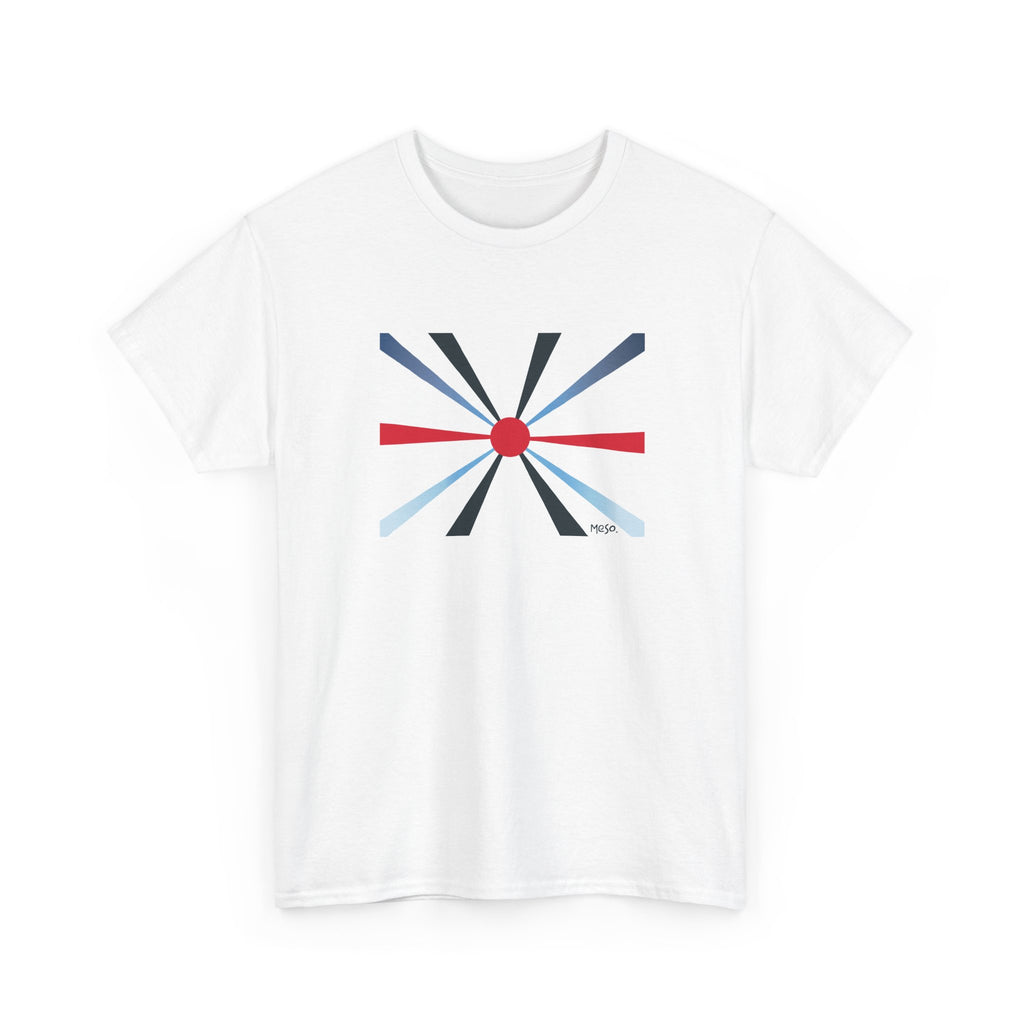 Meso. T-Shirt Éclat de Lumière Blanc