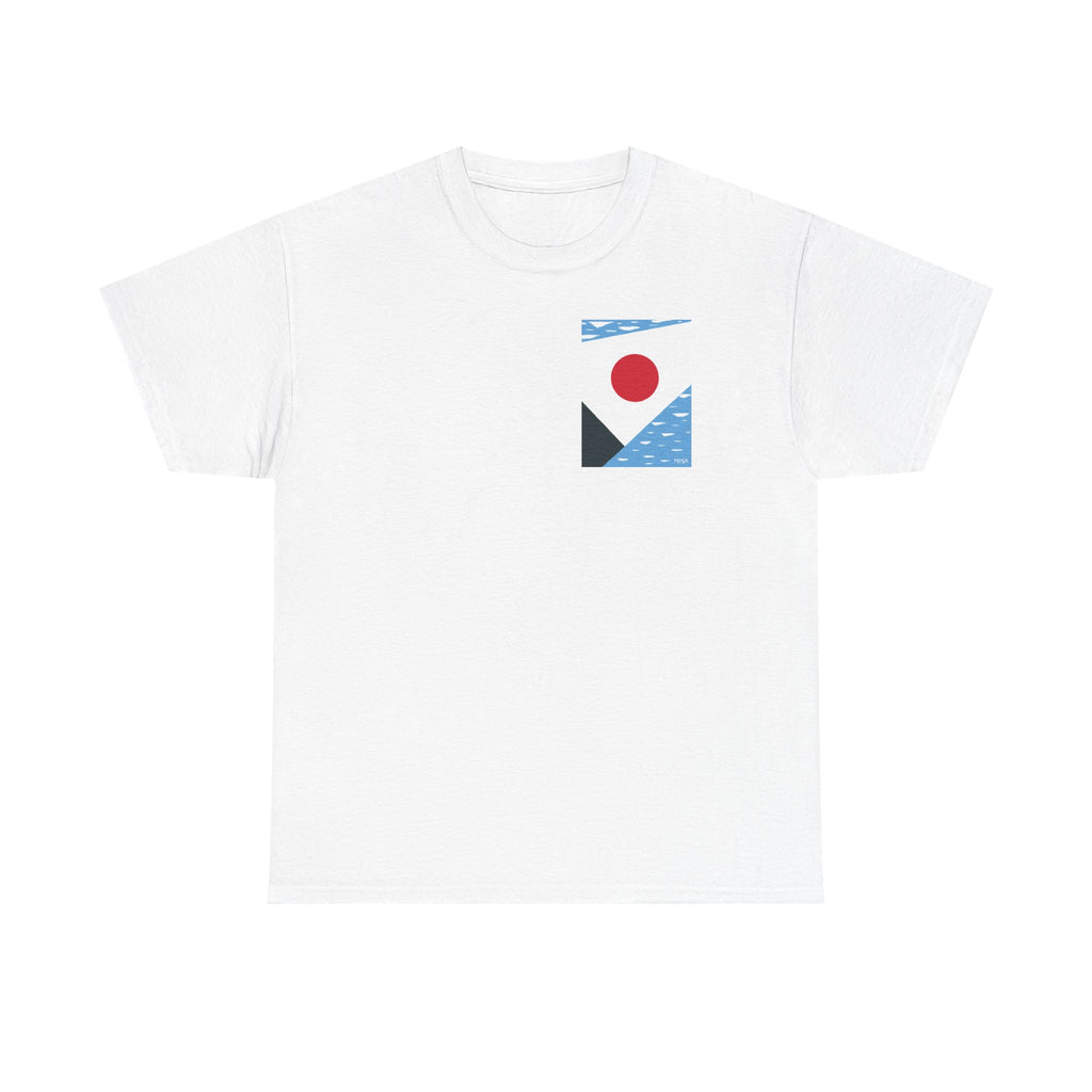 Meso. T-Shirt blanc TRAVERSÉE petit format