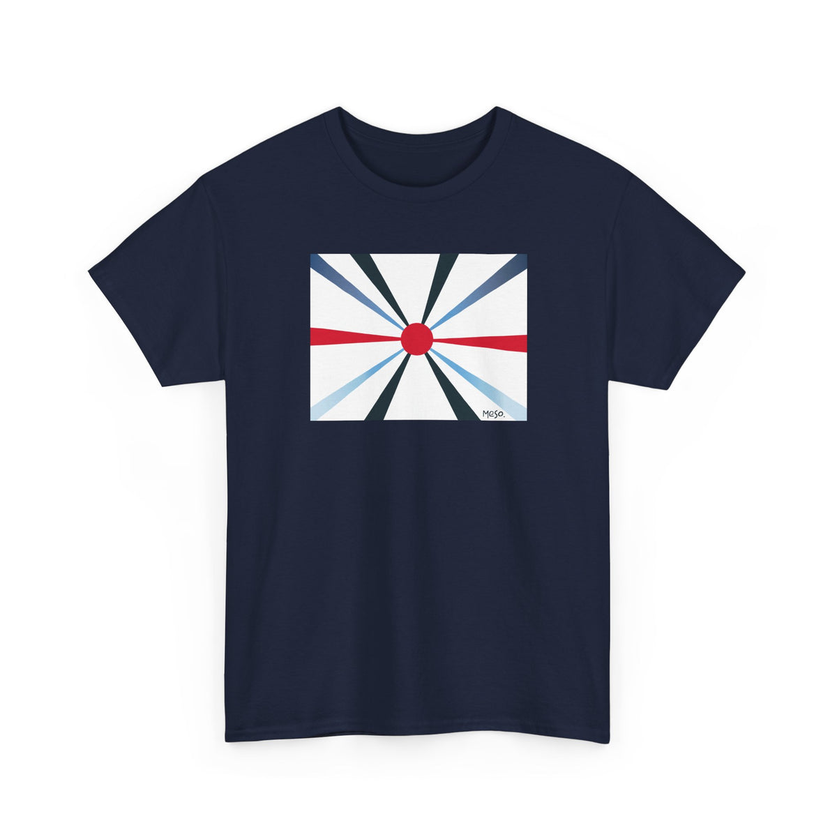 Meso. T-Shirt Éclat de Lumière Navy