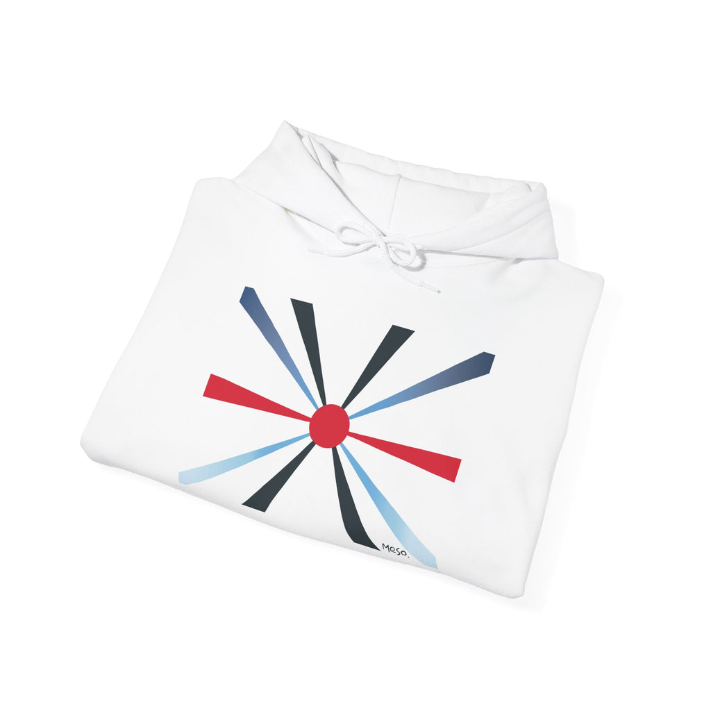 Meso. Hoodie Éclat de Lumière Blanc