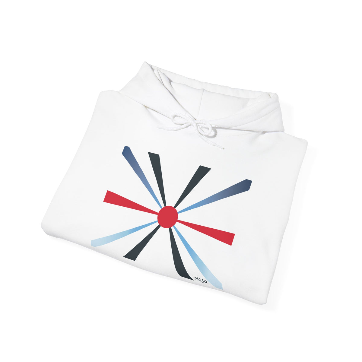 Meso. Hoodie Éclat de Lumière Blanc