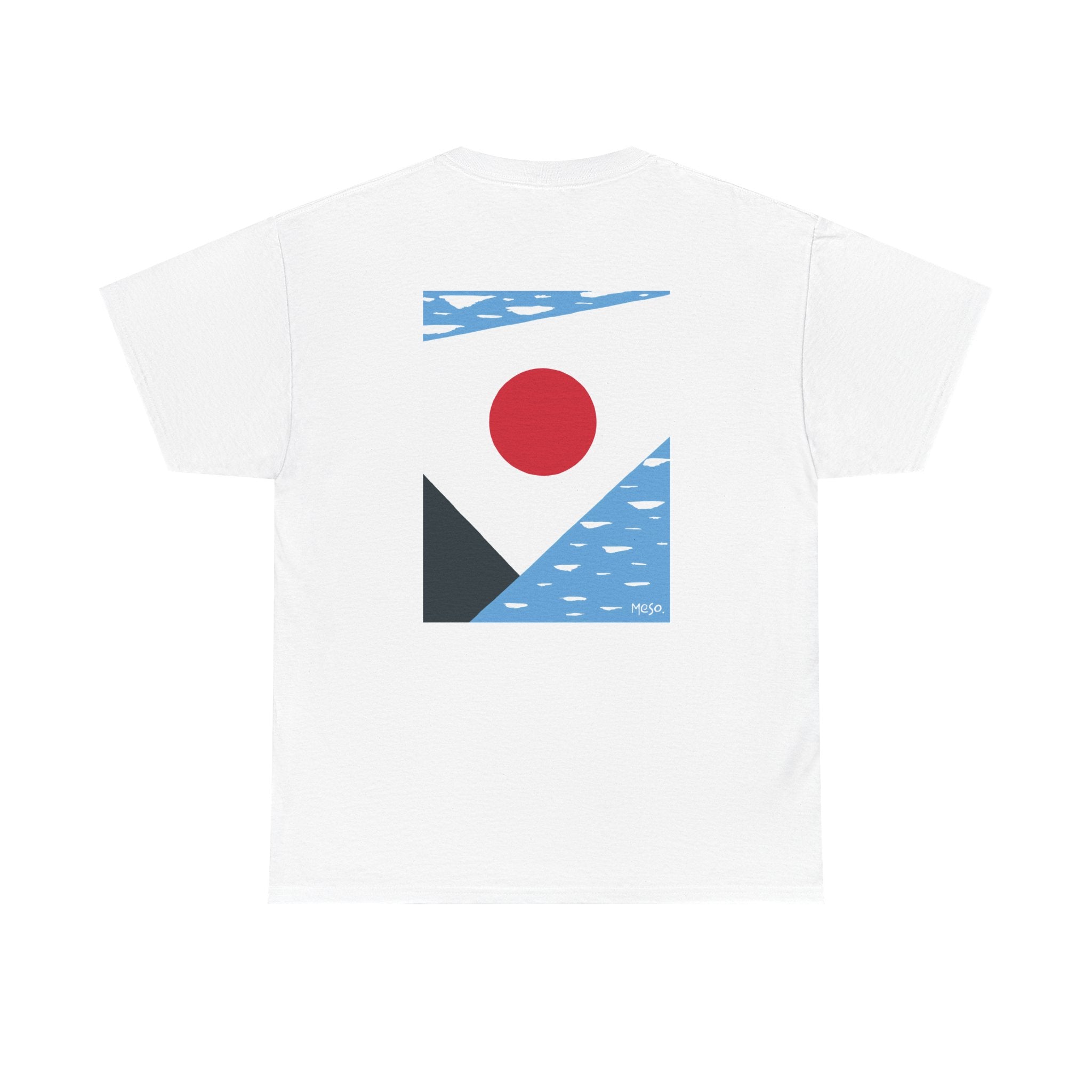 Meso. T-Shirt blanc TRAVERSÉE Dos