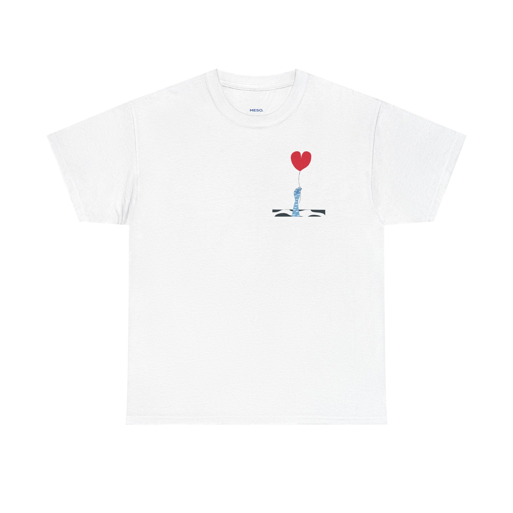 Meso. T-Shirt  \ɛm\ Petit format Blanc