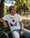 Meso. T-Shirt blanc TRAVERSÉE Avant
