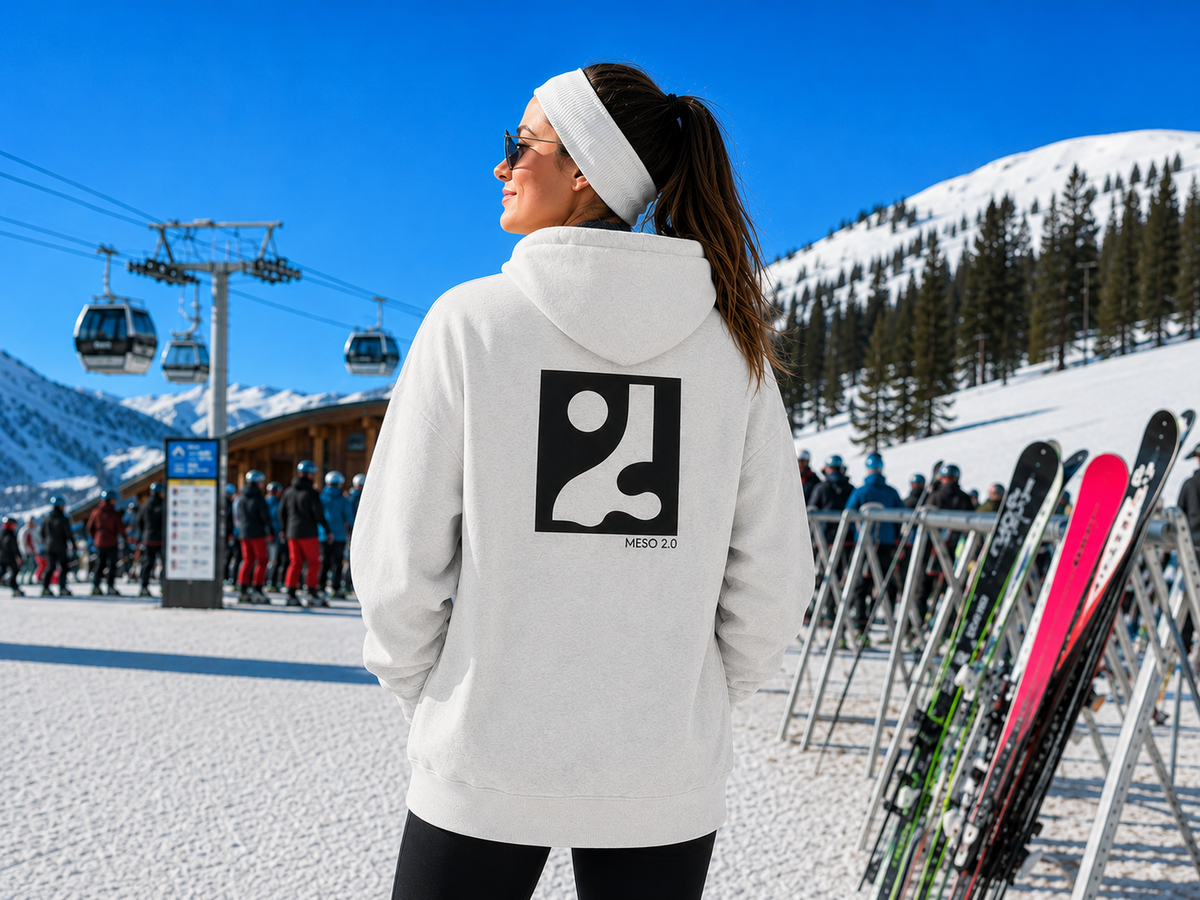 Meso 2.0 Hoodie L-02023 Arrière Blanc