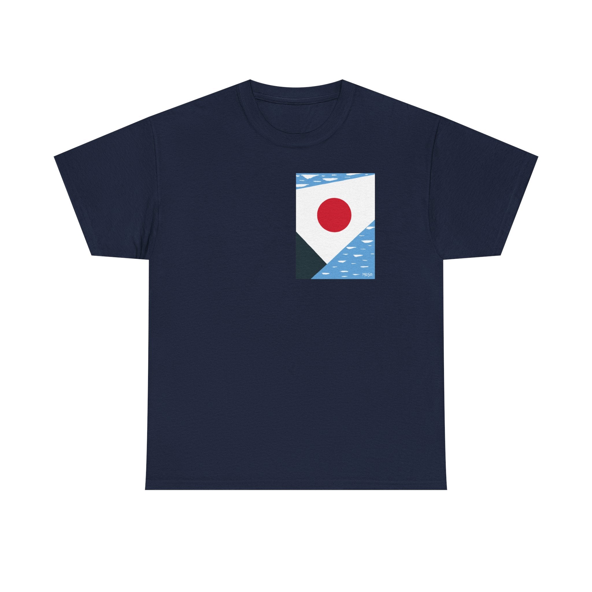 Meso. T-Shirt Bleu Traversée petit format