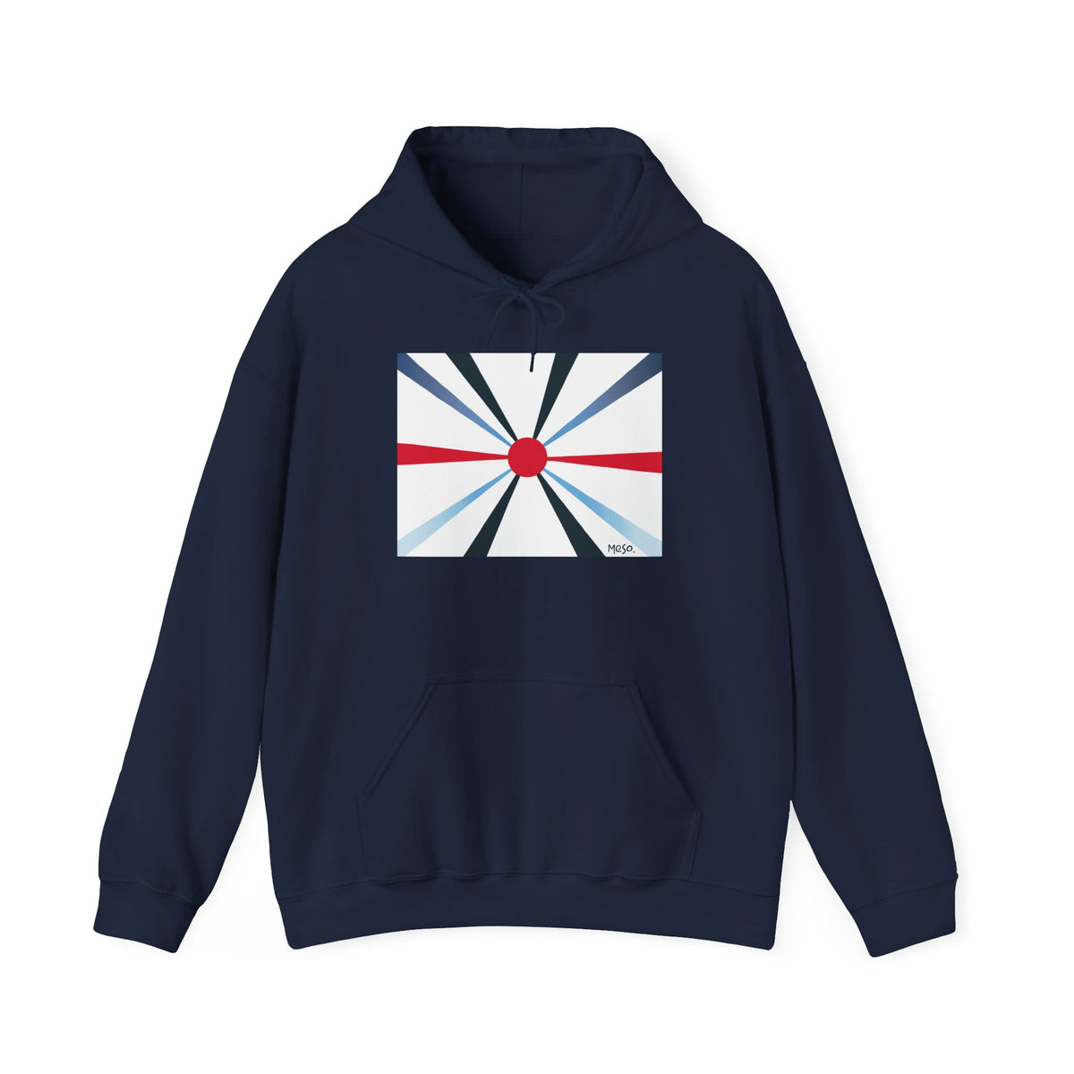 Meso. Hoodie Éclat de Lumière Navy