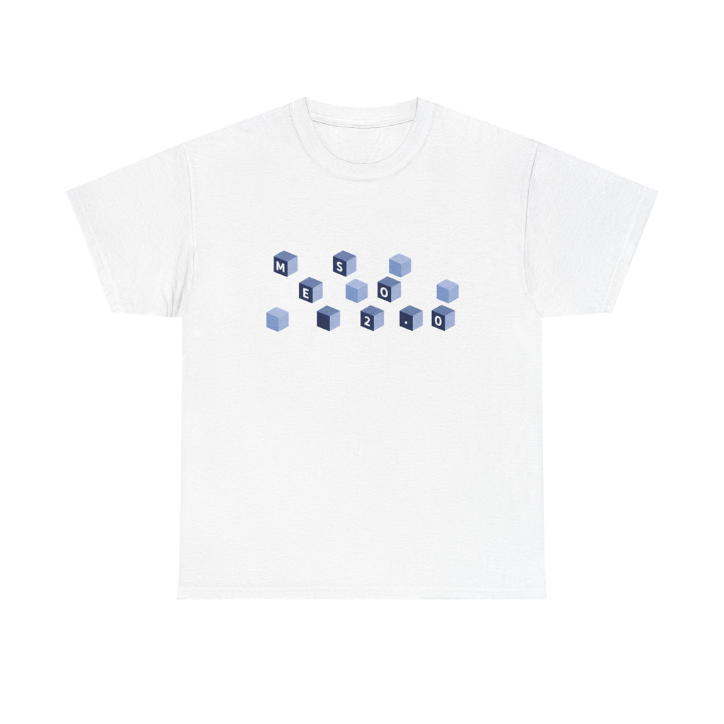Meso 2.0 T-Shirt blanc Cubes
