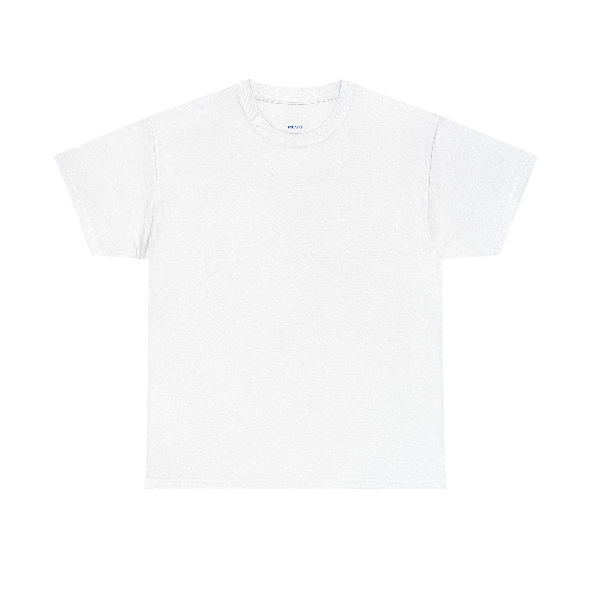 Meso. T-Shirt  \ɛm\  Dos Blanc