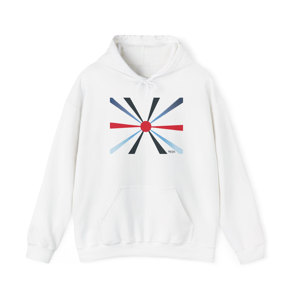 Meso. Hoodie Éclat de Lumière Blanc