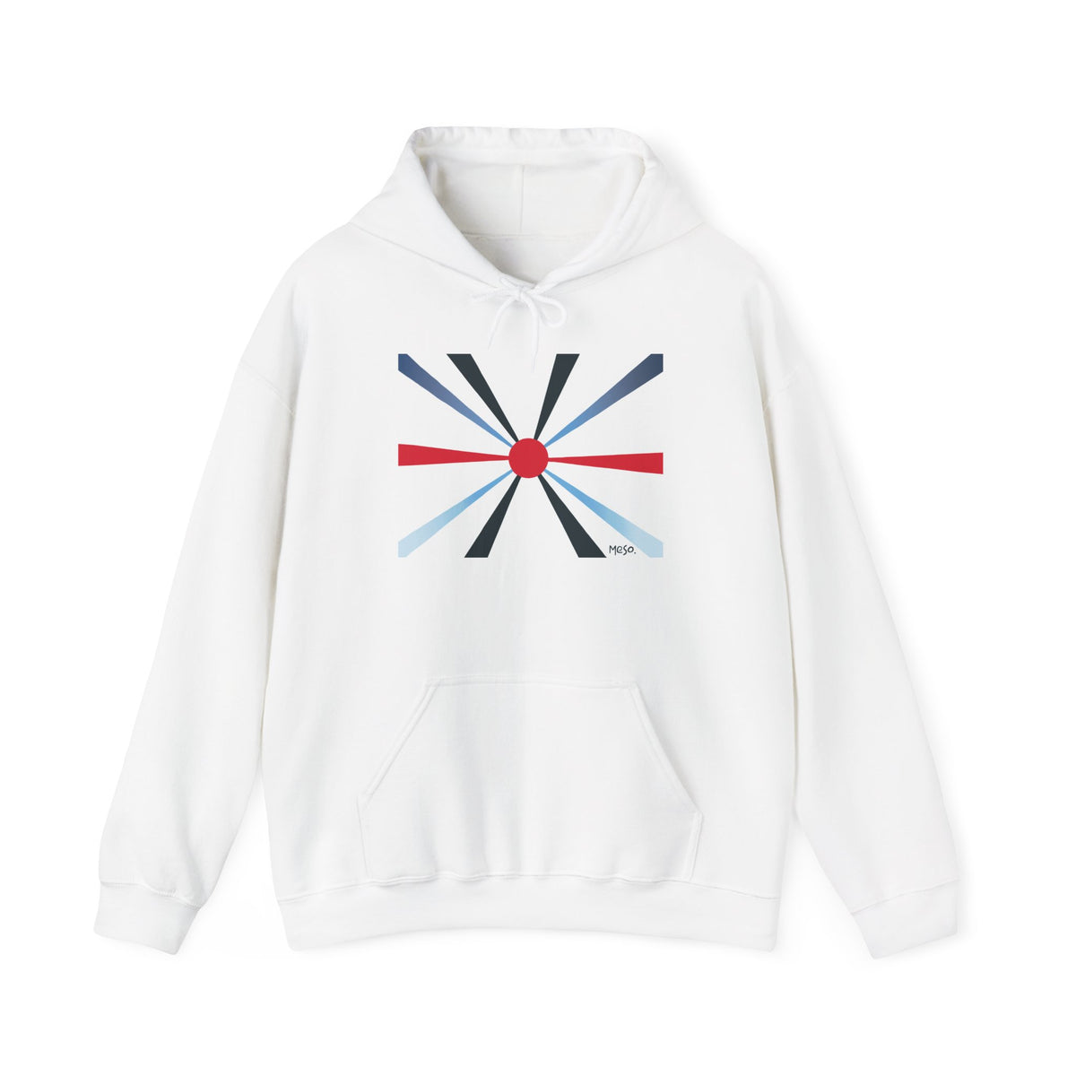 Meso. Hoodie Éclat de Lumière Blanc