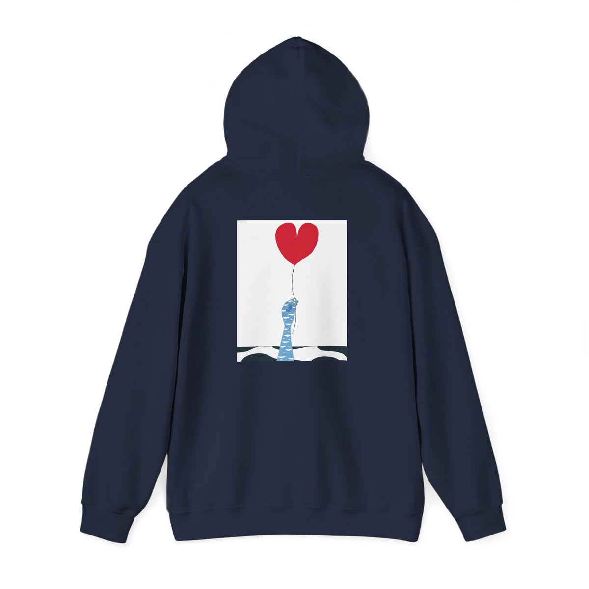 Meso. Hoodie \ɛm\ Arrière Navy