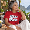 Meso. T-Shirt Éclat de Lumière Rouge