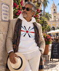 Meso. Hoodie Éclat de Lumière Blanc