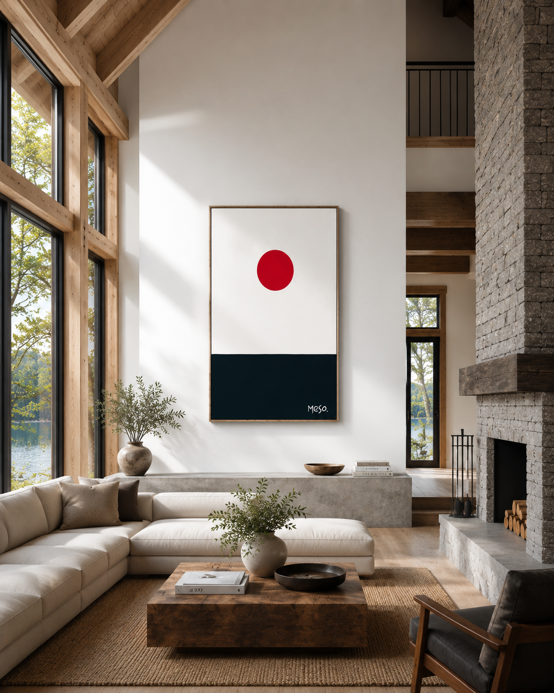 Poster Équilibre papier semi-brillant 60x90 cm / 24x36″