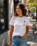 Meso. T-Shirt  \ɛm\ Petit format Blanc