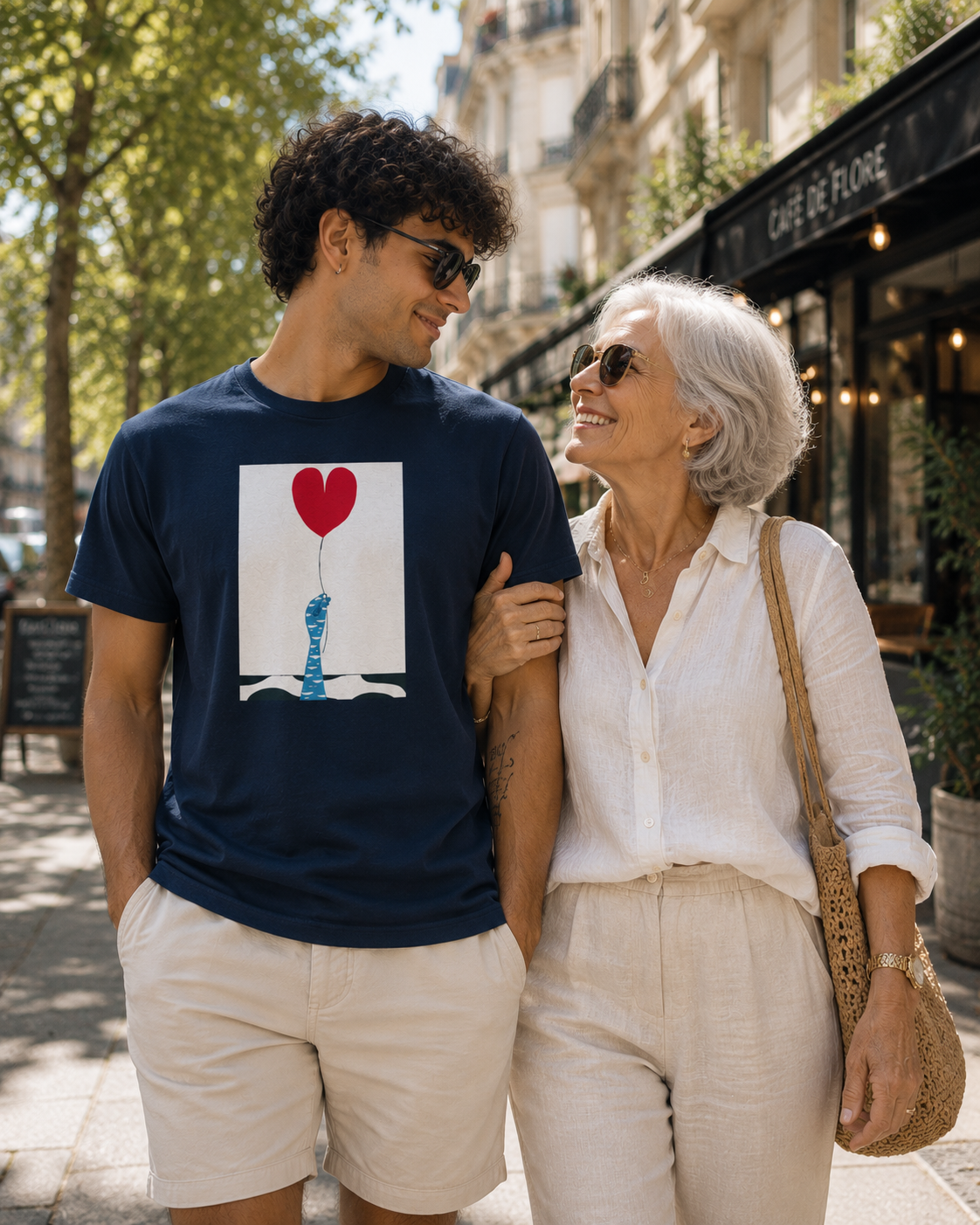 Meso.T-Shirt bleu \ɛm\ Avant