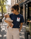 Meso.\ɛm\  T-Shirt Petit format bleu
