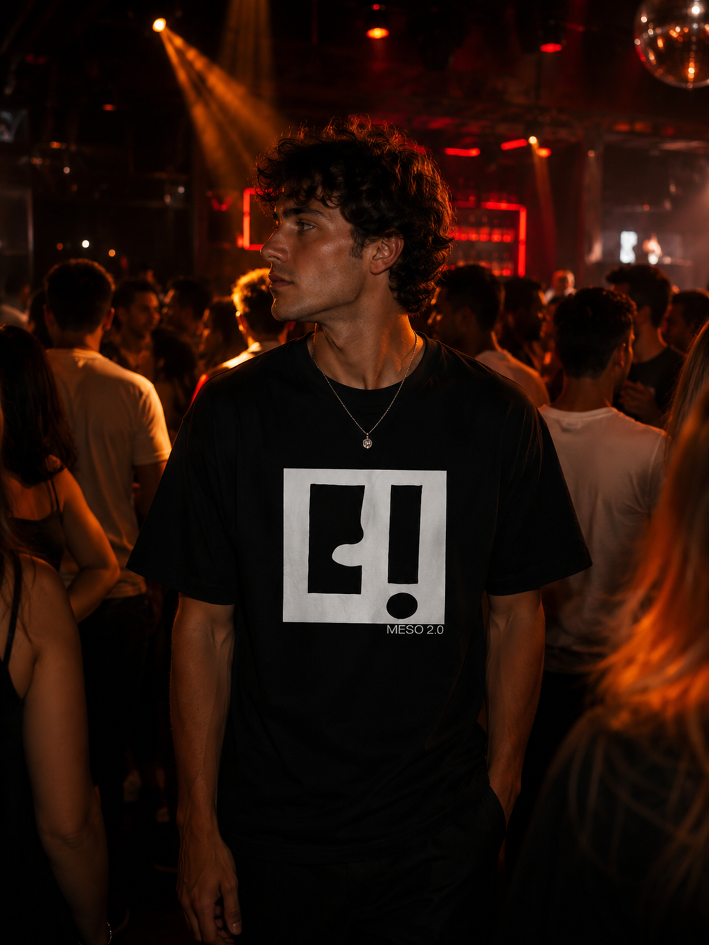 Meso 2.0 T-shirt L-02021 Avec cadre blanc