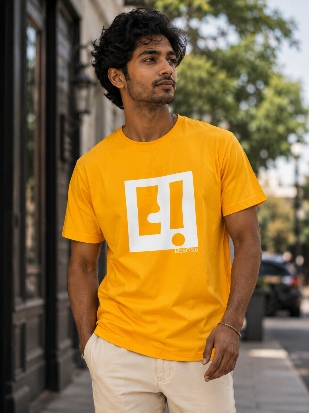 Meso 2.0 T-shirt L-02021 Avec cadre blanc