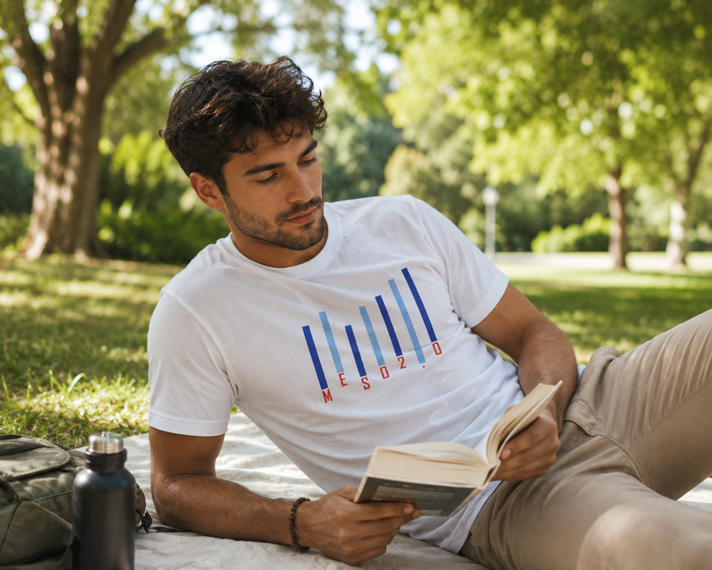 Meso 2.0 Graphique T-Shirt blanc