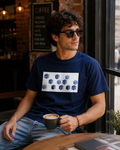 T-Shirt Meso 2.0 bleu Cubes
